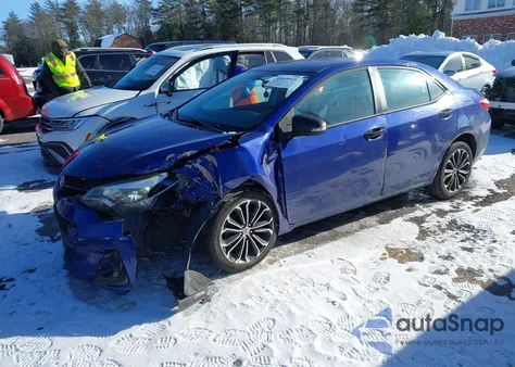 2015 Toyota Corolla S Plus from USA, damaged, VIN 2T1BURHE4FC378757